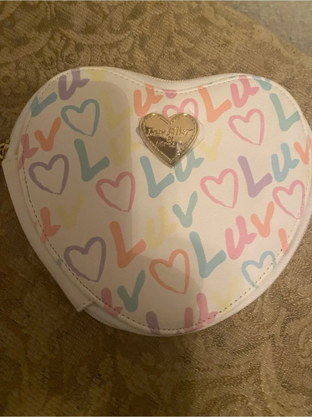 Betsey Johnson heart shaped